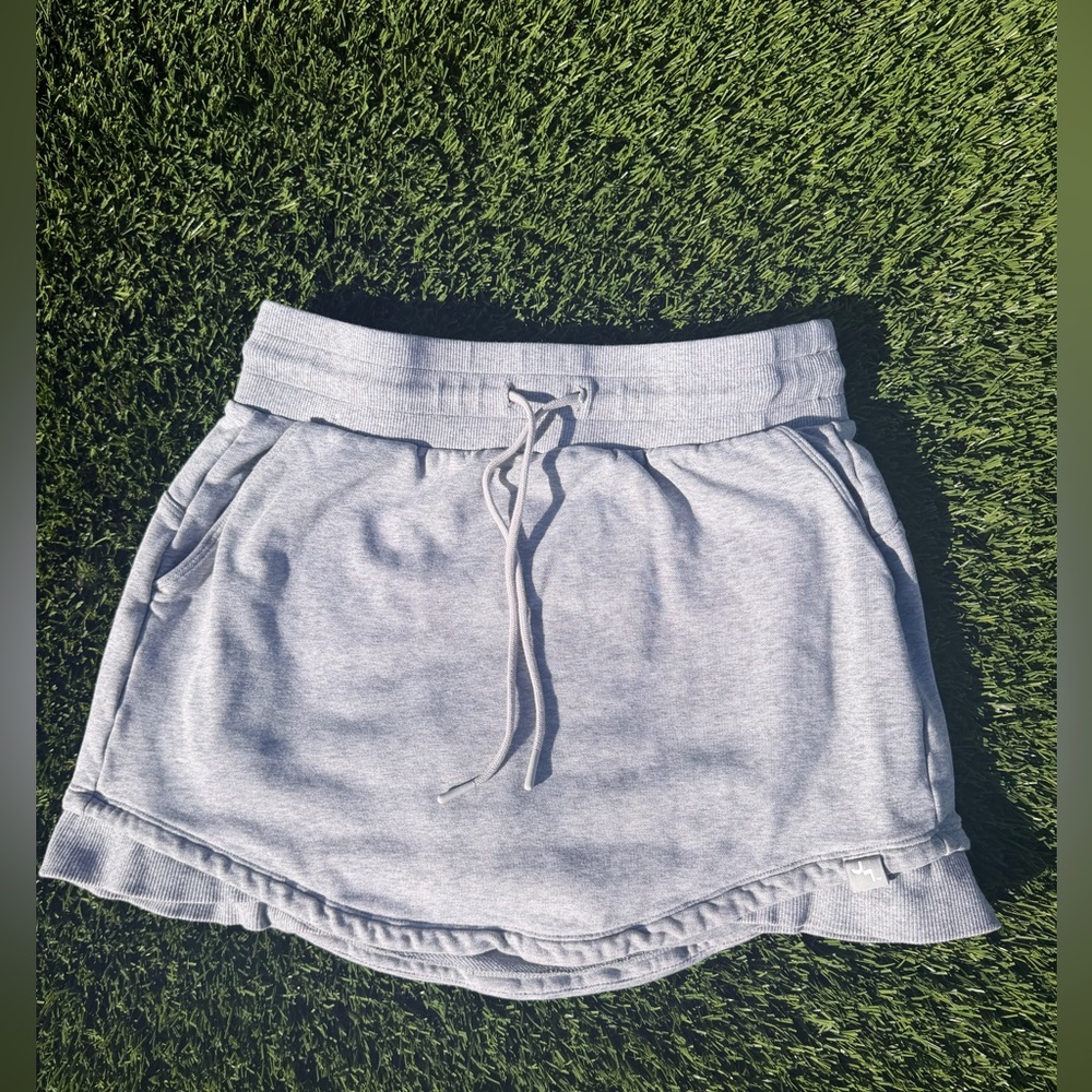 JoyLab Light Gray Mini Skirt size S